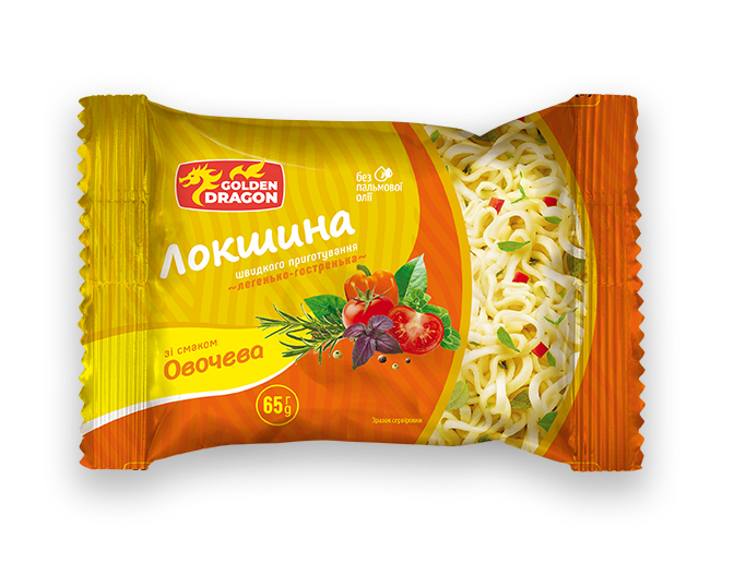 Локшина зі смаком овочева
